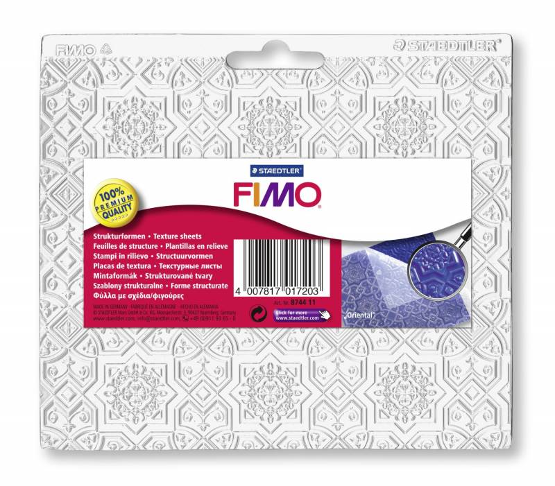 Текстурний лист, Східний орнамент, 1 шт, Fimo