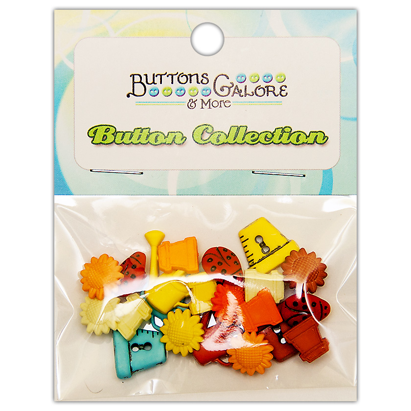 Набір гудзичків Lil Garden від компанії Buttons Galore
