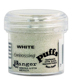 Флок для ембоссінга White Embossing Puffs від Ranger