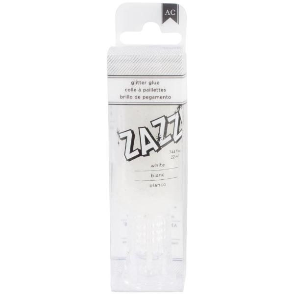 Клей з глітером Zazz! Glitter Glue White від American Crafts