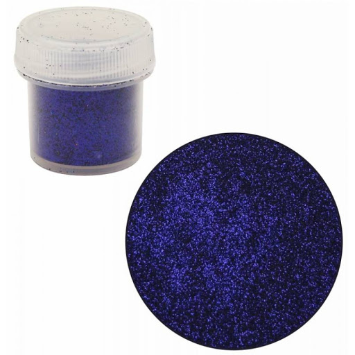 Сухие блестки, Фиолетово-синий темный, 7г, 0,2 мм, Margо