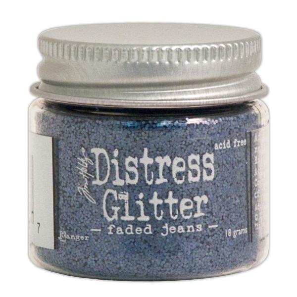 Гліттер Distress Glitter Faded Jeans 18 г від компанії Tim Holtz