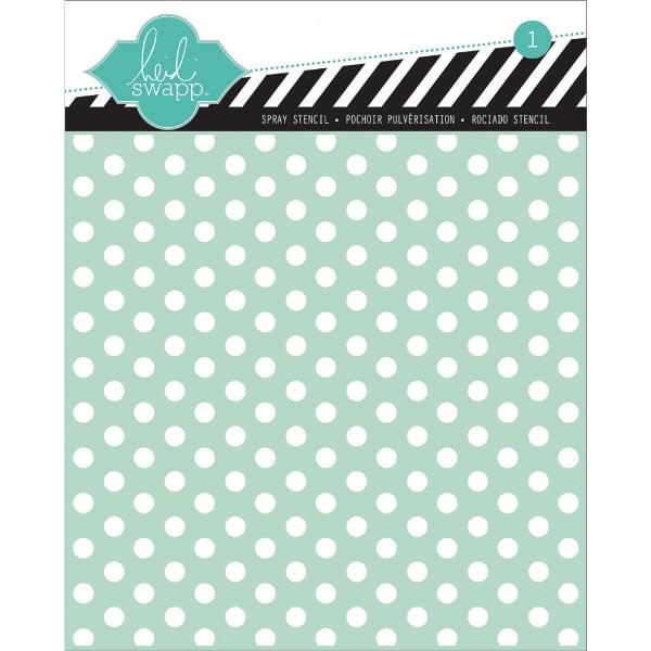 Трафарет Polka Dot 15х15 см от компании Heidi Swapp