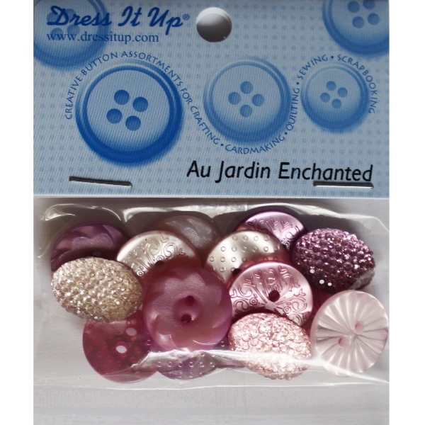Набор пуговиц Enchanted от Dress It Up, 15 шт
