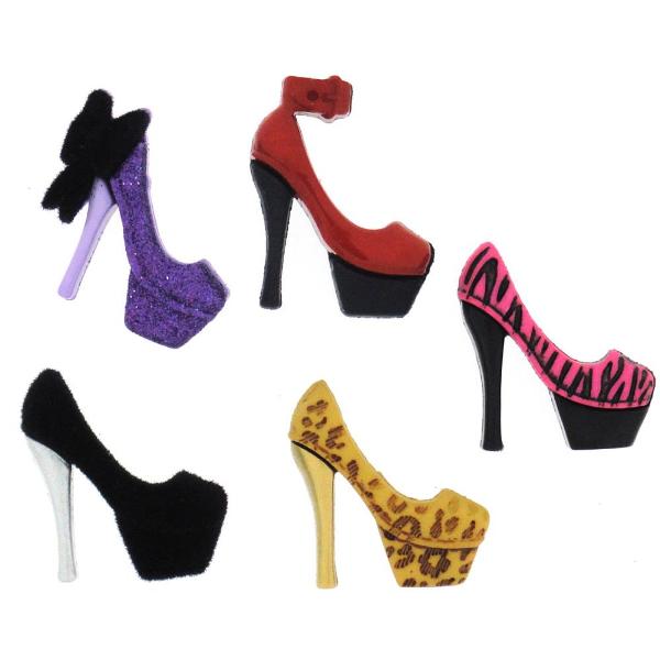 Набор пуговиц Head Over Heels от Dress It Up, 5 шт