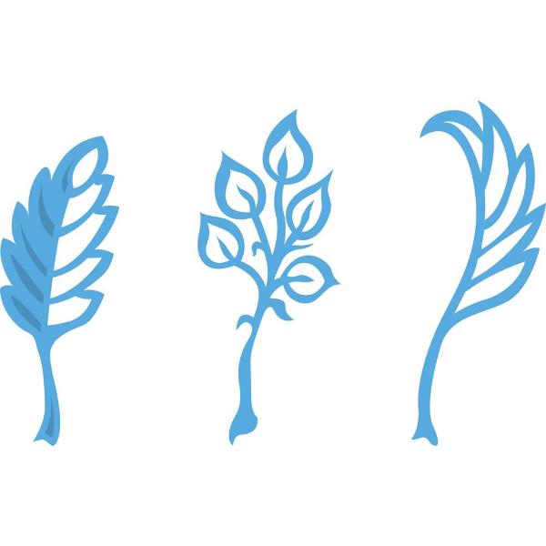 Ніж для вирізання Anja Leaves, 16х11 см від Marianne Designs