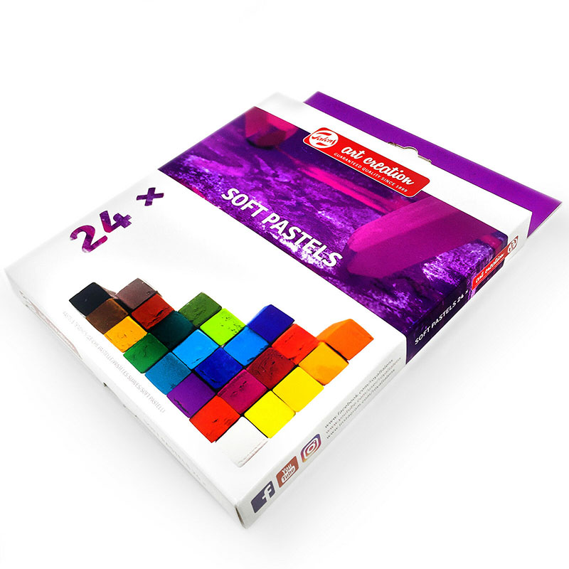 Набір сухої пастелі, 24 кол. від Talens Art Creation, Royal Talens