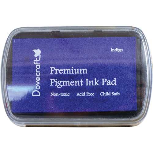 Подушечка з фарбою для Штампінг Pigment Ink Pads - Indigo від Dovecraft