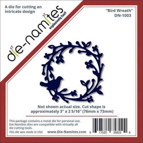 Ніж для вирізання Bird Wreath від компанії Die-Namites