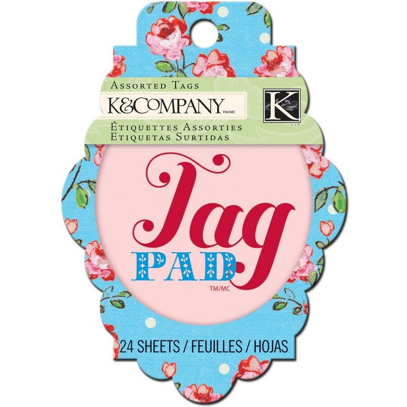 Набір тегів Tag Pad від K & Company, 24 шт