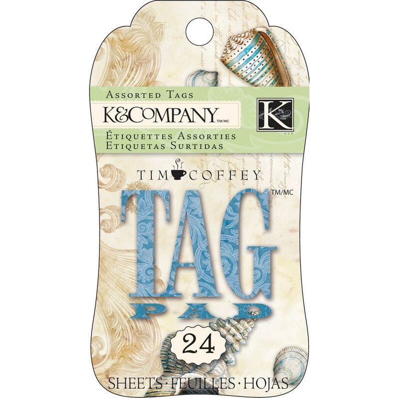 Набір тегів Travel від K & Company, 24 шт