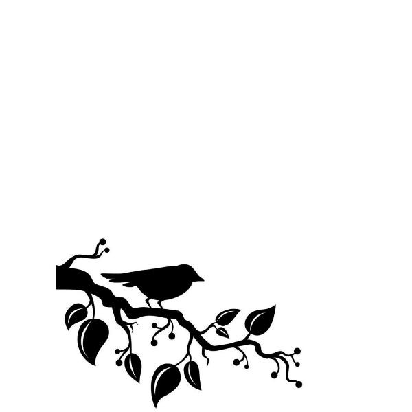 Папка для тиснения Bird On Branch от Darice