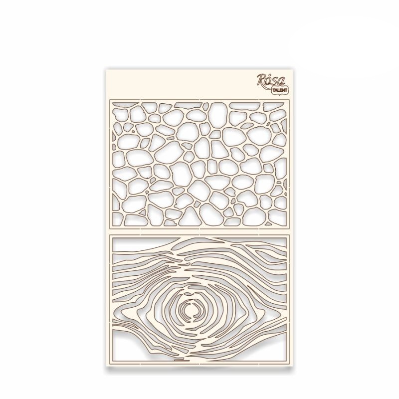 Чіпборд для скрапбукінгу Абстракція 5, 13х20 см Rosa