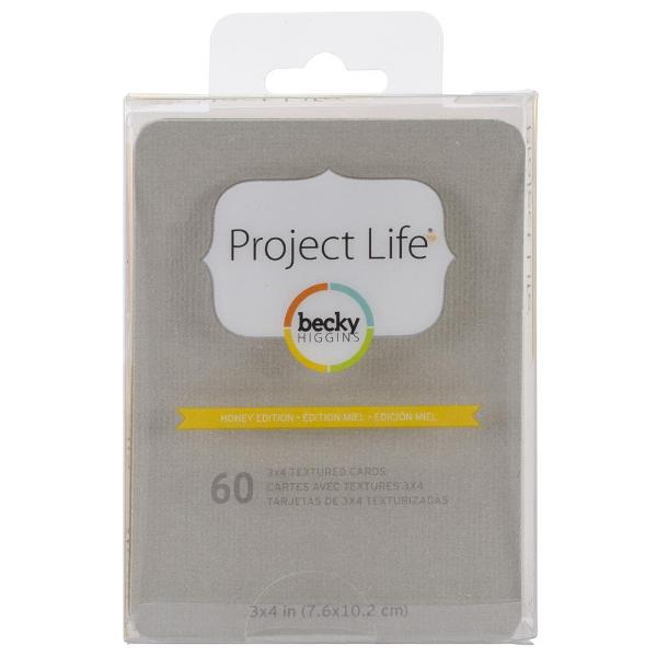 Набір карток Honey Edition Project Life 60 шт 10х7,5 см від American Crafts