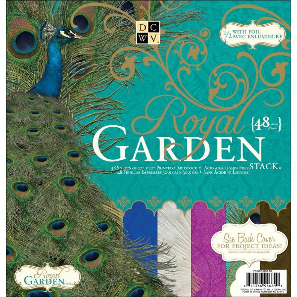 Набор бумаги Royal Garden 30х30 см 24 листа от DCWV