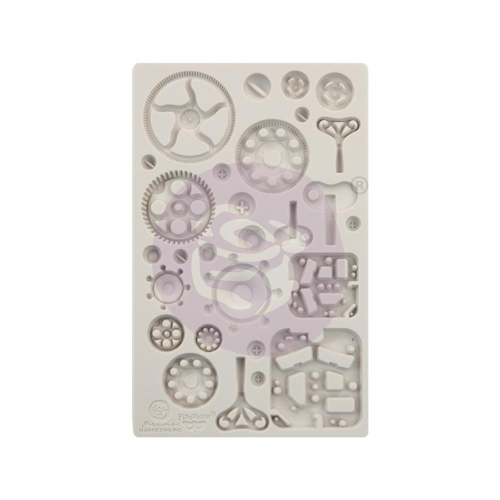 Силіконова форма (молд) 12.5х20 см Mechanica Finnabair, Prima Marketing