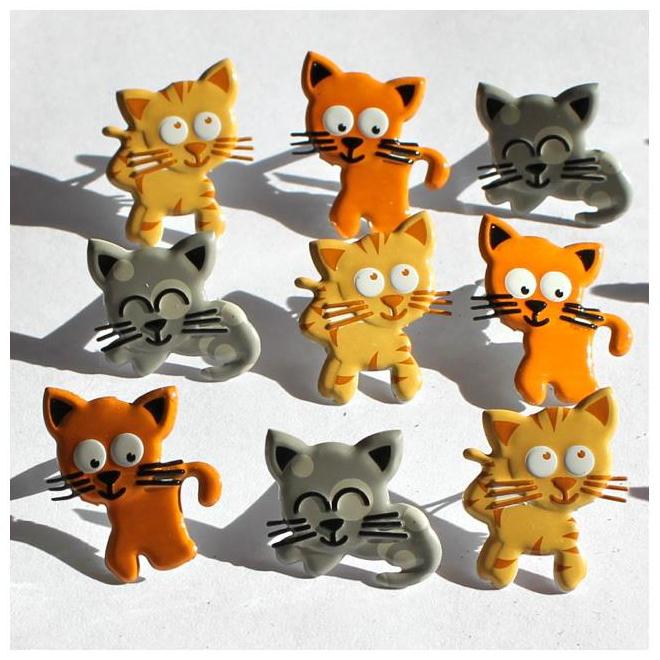 Набір брадс Kitty від компанії Eyelet Outlet, 12 шт