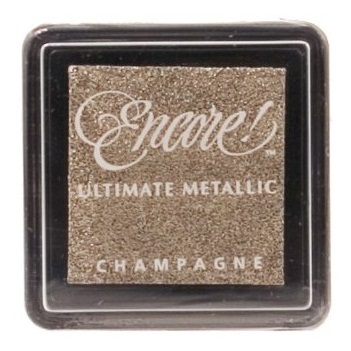 Подушечка для штампинга Encore Metallic Inkpad - Champagne от Tsukineko