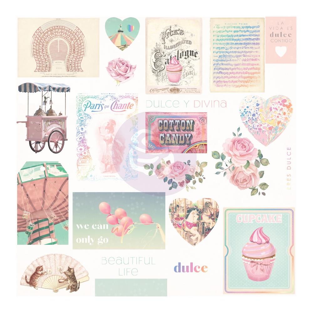 Набір вирубування з фольгуванням Dulce 2, Ephemera, Prima