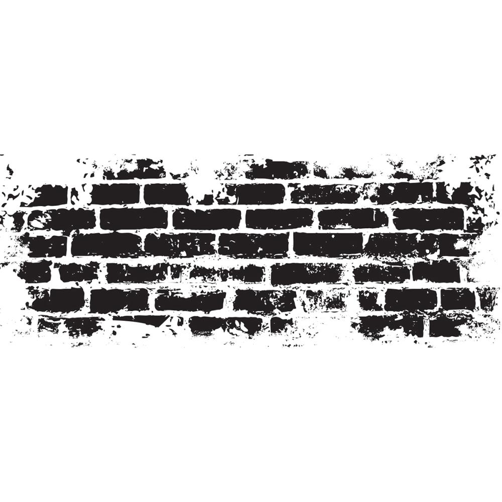 Прозорий акриловий штамп Brick Wall - Texture, 5.5x13.5 см, Kaisercraft