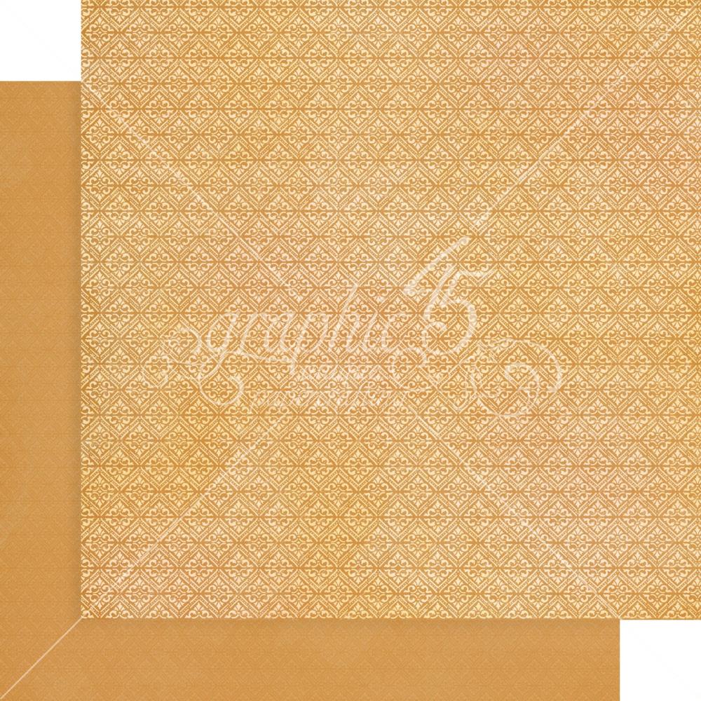 Набір фонового паперу для скрапбукінгу Fruit & Flora, 8 аркушів, 30х30 см, Graphic 45
