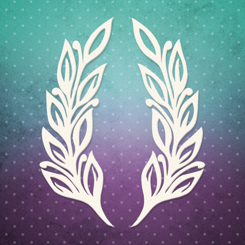 Чіпборд набір, Гілочки 10, набору 5x8,6 см, 2 шт, Lana Odis