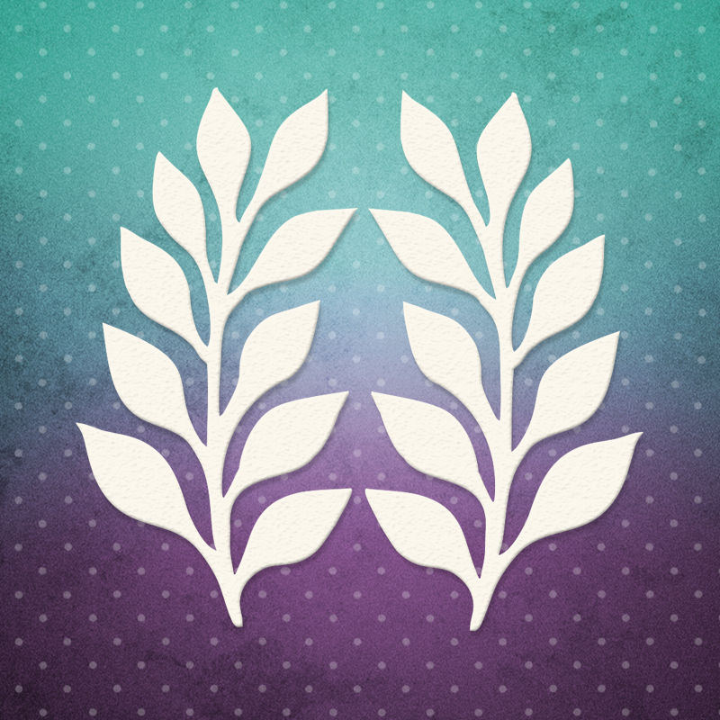 Чіпборд набір, Гілочки 12, набору 7,3x7 см, 2 шт, Lana Odis