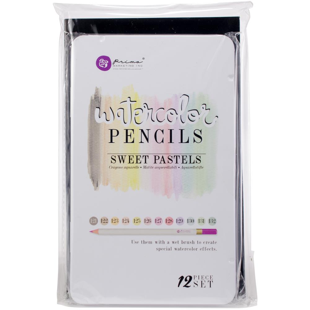 Набор акварельних олівців, 12 шт. Sweet Pastels, Prima