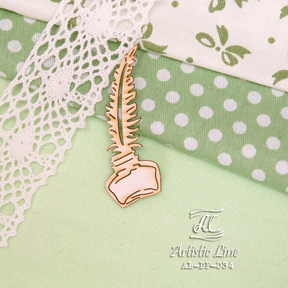 Чипборд, Чернильница, 4,5х1,5 см, Artistic Line
