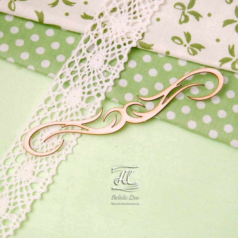 Чіпборд, Завиток, 9,5 см, Artistic Line