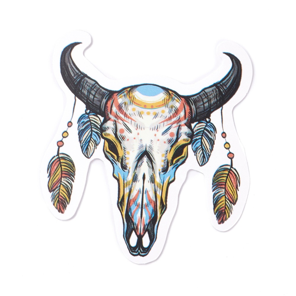 Набор наклеек, винил, Бохо, водостойкие, размер 5 см, 50 шт