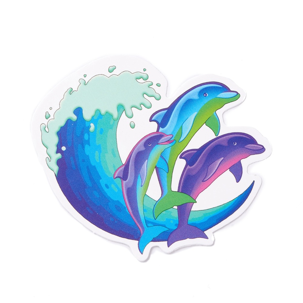 Набор наклеек, винил, Водный мир, водостойкие, размер 5 см, 49 шт