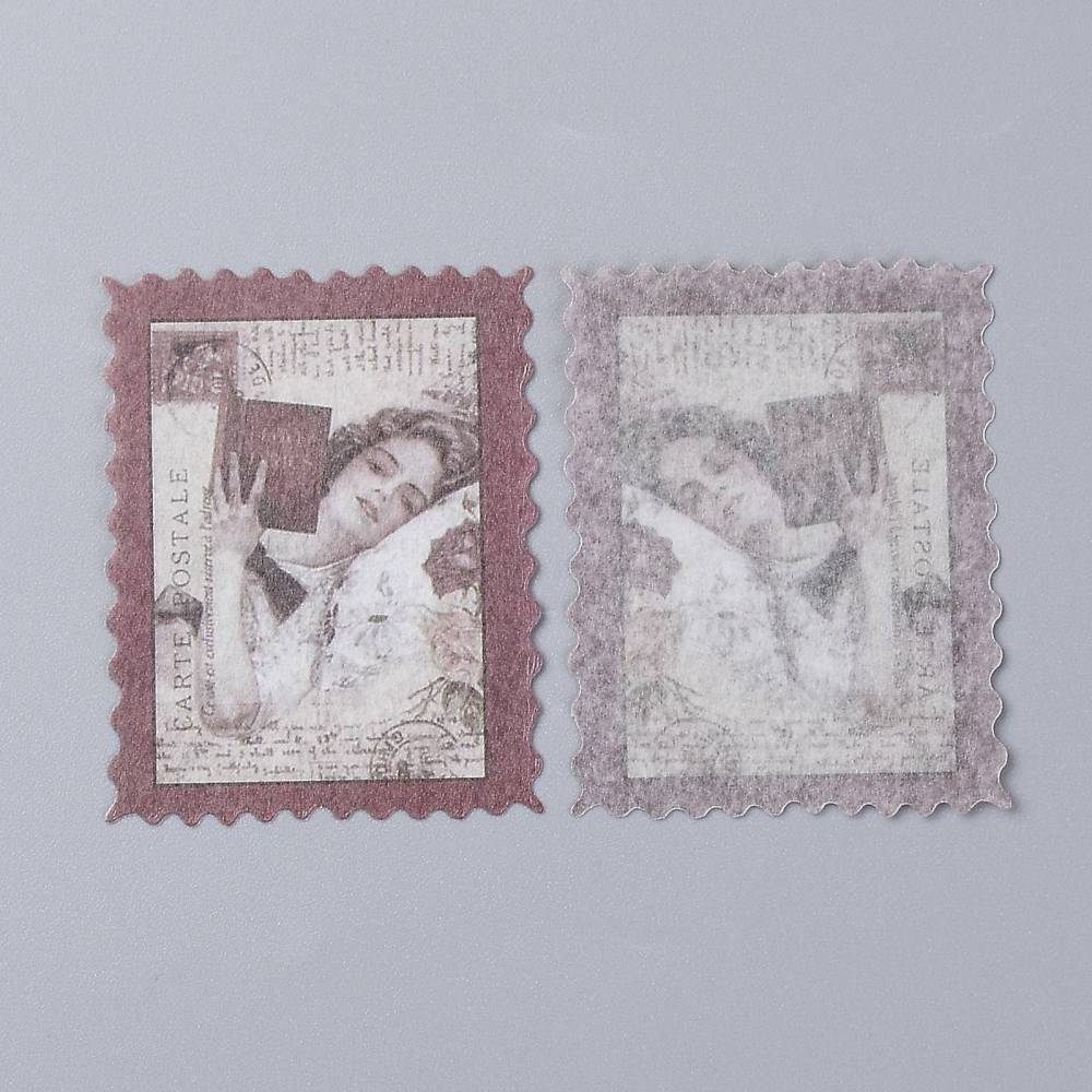 Набір наклейок Поштові марки, Жінки, 60 од.
