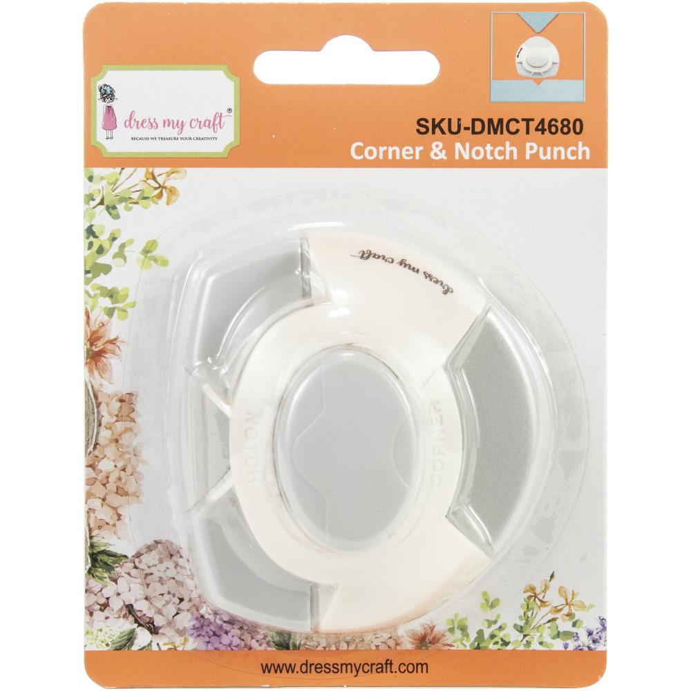 Дырокол для создания конвертов, Corner Notch Paper Punch, Dress My Craft