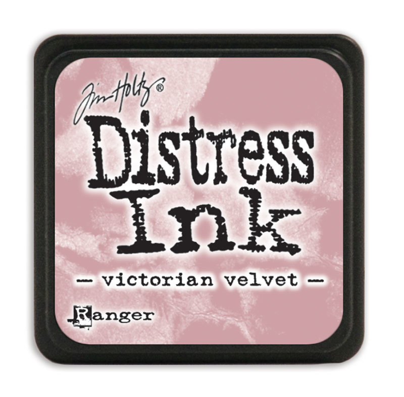 Мини подушечка с чернилами для штампинга Distress Victorian Velvet, 2,5 см, Tim Holtz