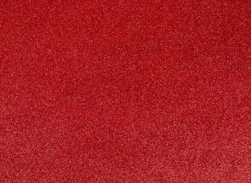 Фоамиран, глиттер, красный, 2 мм 20x30 см