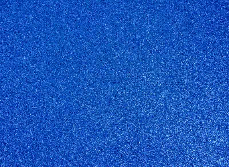 Фоамиран, глиттер, синий, 2 мм 20x30 см