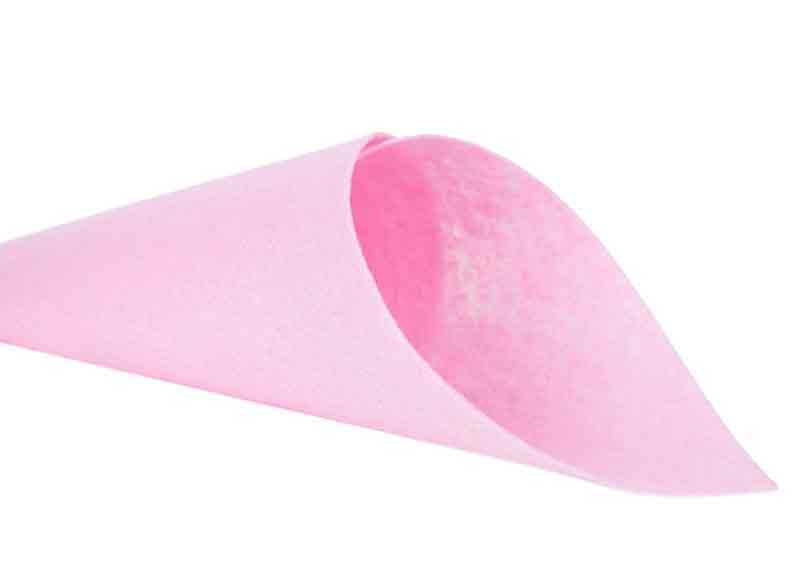 Фетр для рукоделия, розовый, 1 мм 50x50 см