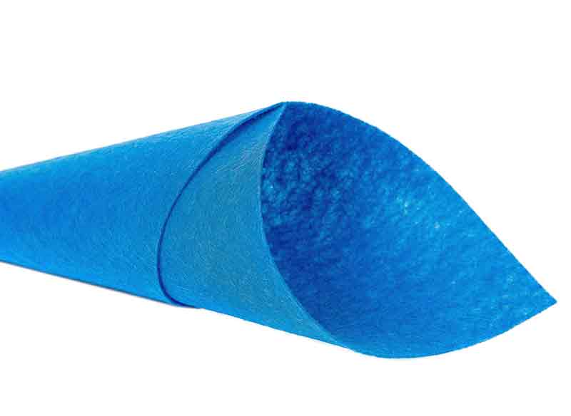 Фетр для рукоділля, синій, 2 мм 20x30 см