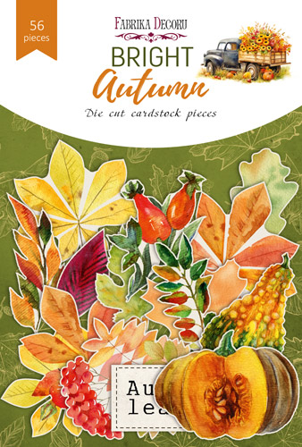 Набір вирубування, Bright Autumn, 56 шт, Фабрика Декору