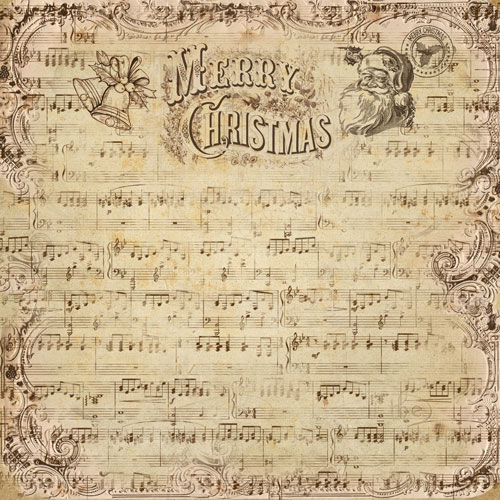 Набір двостороннього паперу для скрапбукінгу Nostalgic Christmas 30,5x30,5 см 10 аркушів, Фабрика Декору