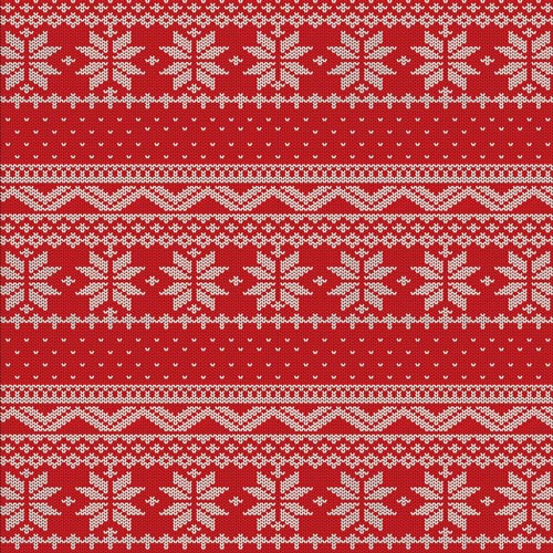 Лист двусторонней бумаги для скрапбукинга Bright Christmas 01123-5, Фабрика Декору