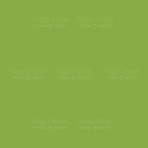 Аркуш двостороннього паперу для скрапбукінгу, Green aquarelle & Bright green  #42-06, 30,5х30,5 см, Фабрика декору