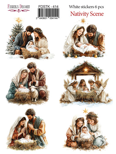 Набор наклеек (стикеров) Navity Scene #414, Фабрика Декора