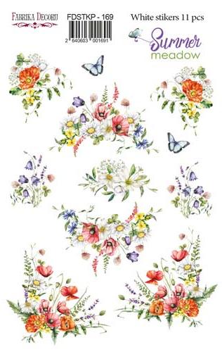 Набір наклейок для планерів Summer Meadow, #169 Фабрика Декору