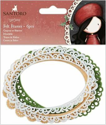 Набір фетрових заготовок Santoro's Gorjuss Felt Shapes, 6 од.