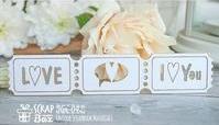 Чіпборд квиточки, 150 * 30 мм від Scrapbox
