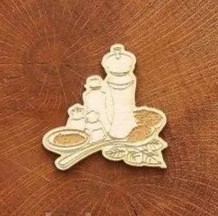 Чипборд Гравировка Специи, 1 шт, WOODChic