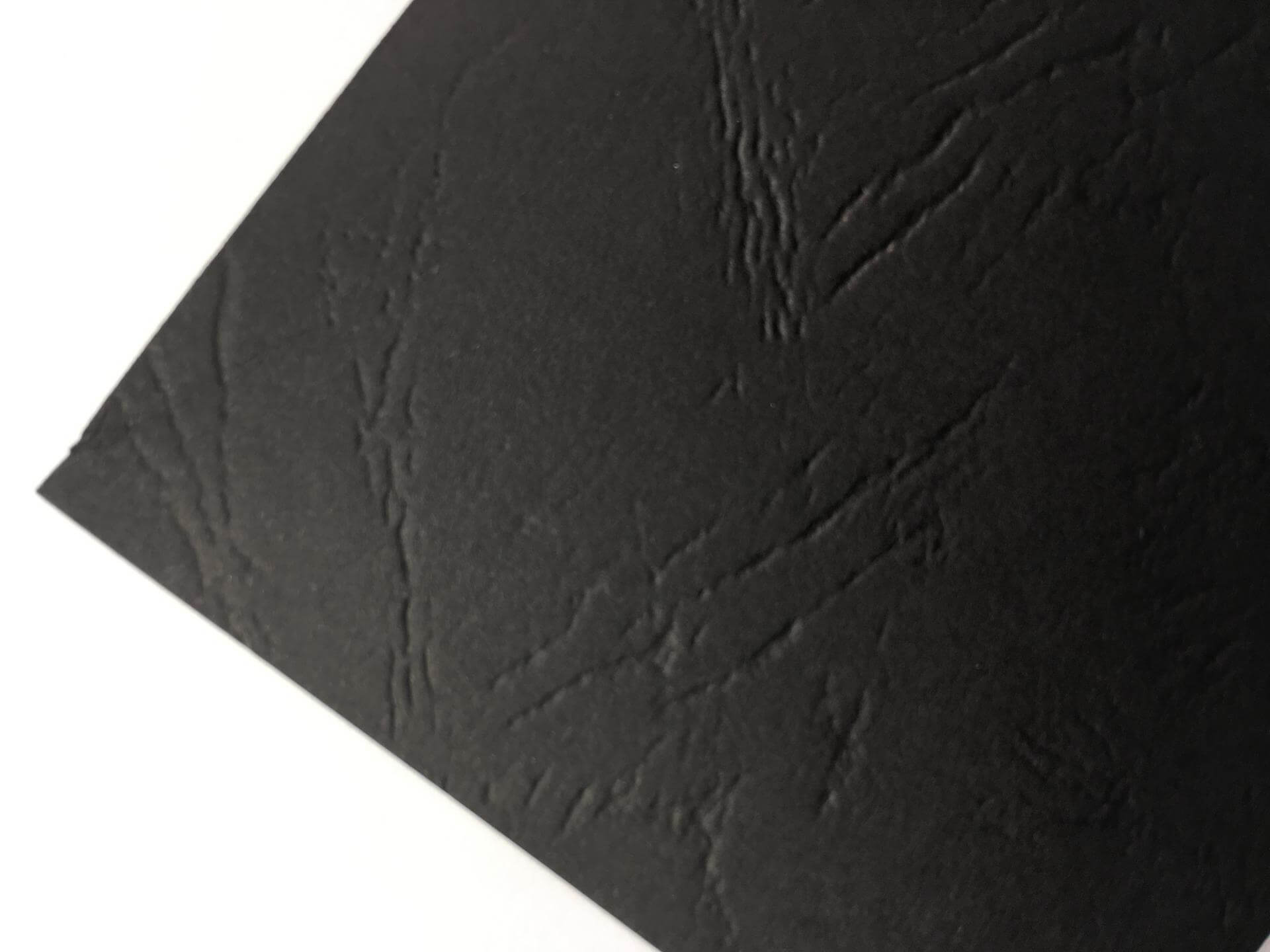 Картон дизайнерський, Malmero cuir noir, 30х30 см, 300г/м2