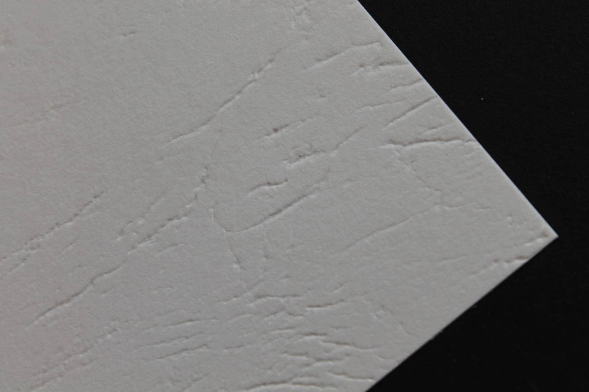 Картон дизайнерский, Malmero cuir blanc, 30х30 см, 300 г/м2